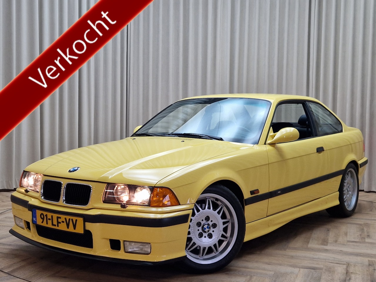 BMW 3-serie Coupé - E36 M3 3.0 / 286 PK / Manual / Dakar Gelb / 1993 / Perfecte staat / Full History - AutoWereld.nl