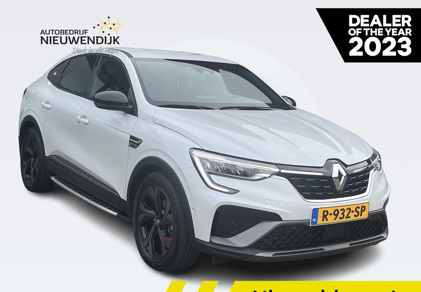 Renault Arkana - 1.6 E-Tech Hybrid 145 R.S. Line CRUISE CONTROL / SENOREN + CAMERA / NAVI / 10.3 INCH SCHER - AutoWereld.nl