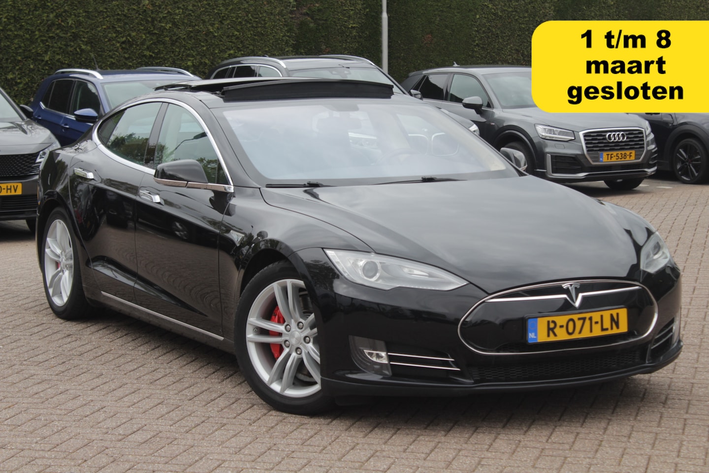 Tesla Model S - 85 Signature Performance / Panoramadak / Camera / Luchtvering / Keyless / Leder / Stoelver - AutoWereld.nl