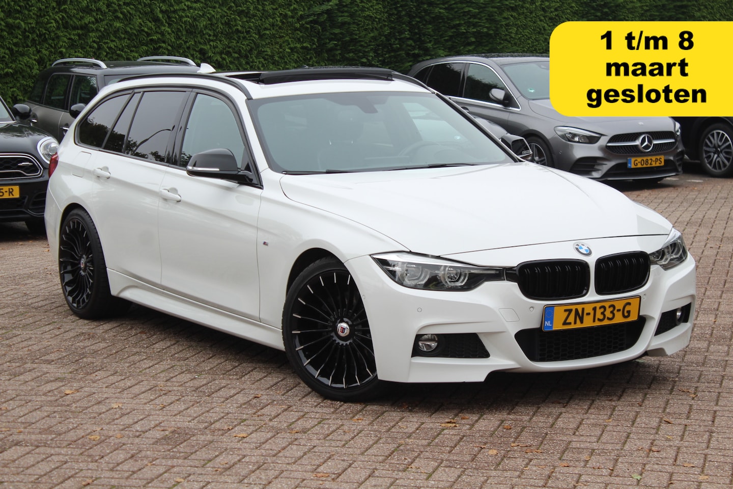 BMW 3-serie Touring - 330i M Sport Edition / Panoramadak / Camera / Head-up / Leder / Navi. Proff / Stoelverwarm - AutoWereld.nl