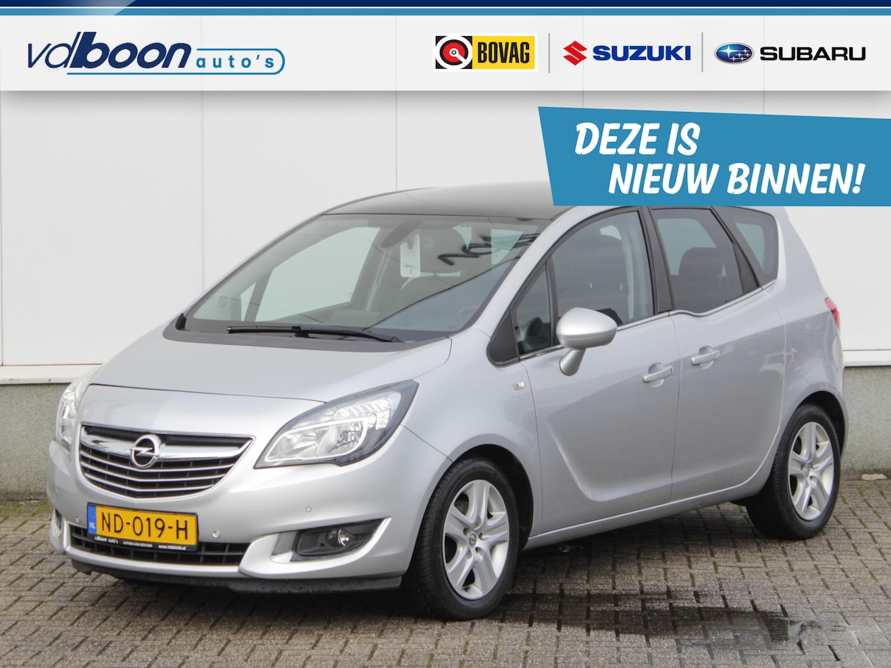 Opel Meriva - 1.4 Turbo Automaat | Cruise | Camera | Panodak | Park sens - AutoWereld.nl