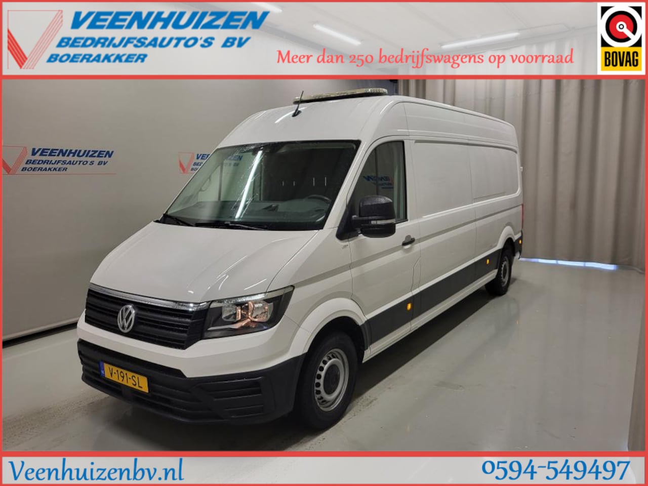 Volkswagen Crafter - 2.0TDI 177pk L4/H3 3500KG Trekgewicht Euro 6! - AutoWereld.nl