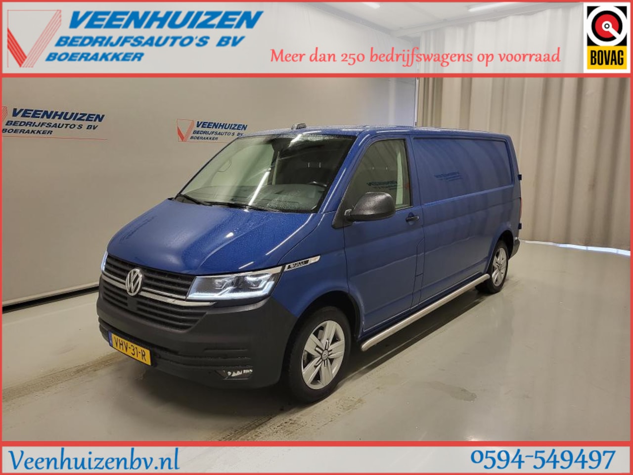 Volkswagen Transporter - Bulli 2.0TDI 150pk L2/H1 Automaat Euro 6! - AutoWereld.nl