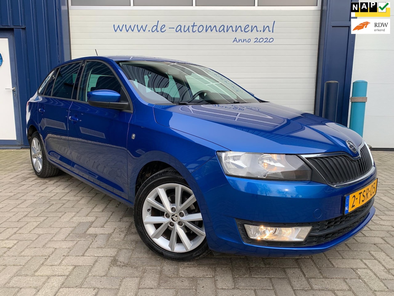 Skoda Rapid Spaceback - 1.2 TSI Greentech Ambition Pro / NAVI / AIRCO / CRUISE / TREKHAAK - AutoWereld.nl