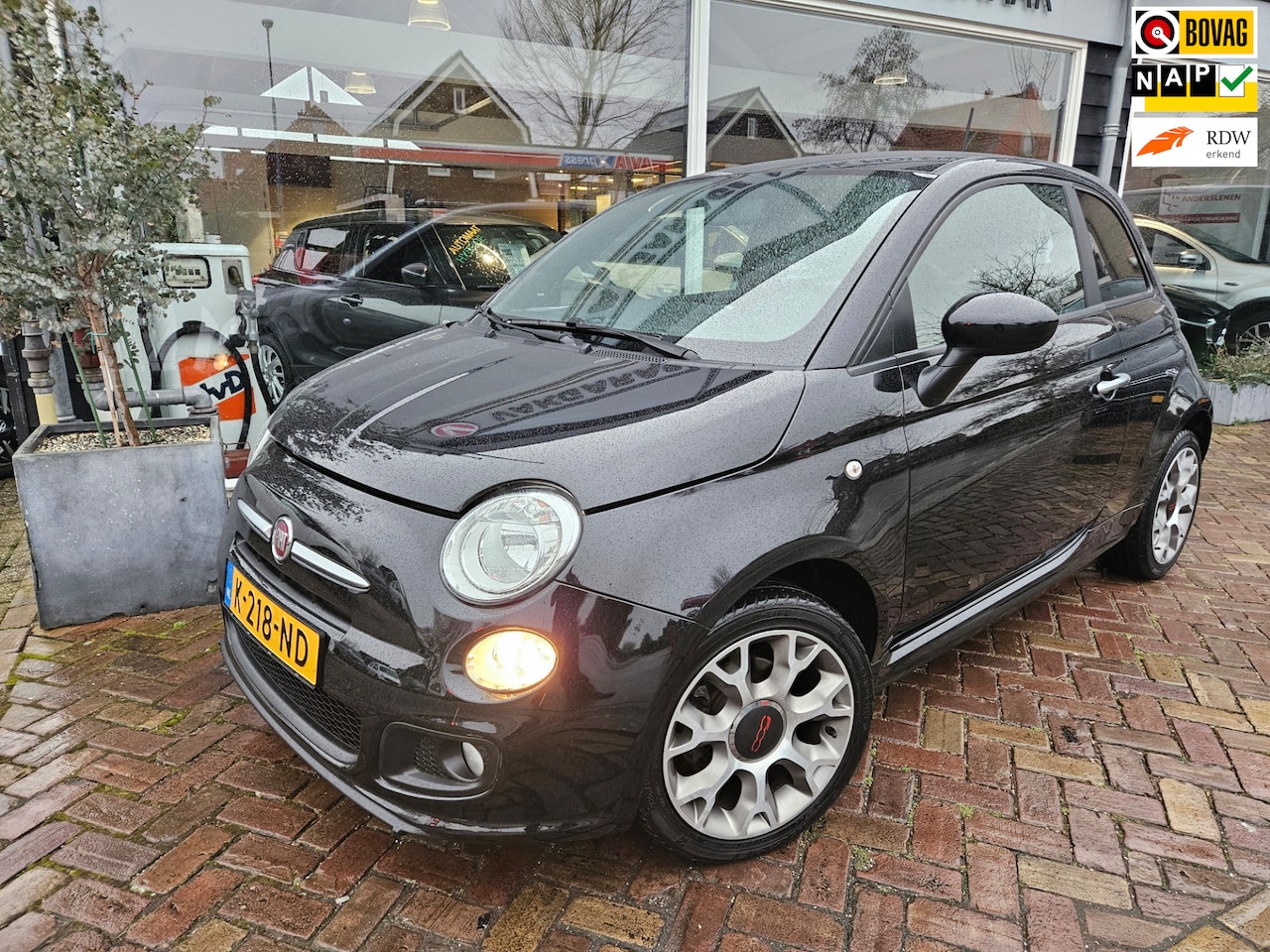 Fiat 500 - 1.2 500S sport,leuke auto! - AutoWereld.nl