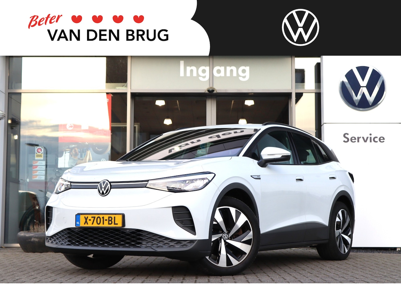 Volkswagen ID.4 - Pro 204 pk 77 kWh | Trekhaak | Navigatie | PDC | LED | App Connect | Climatronic | Stoelve - AutoWereld.nl