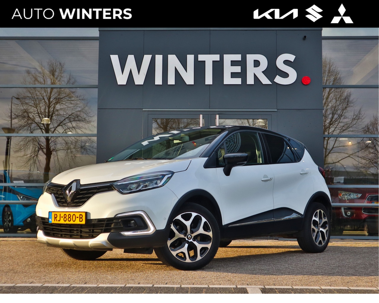 Renault Captur - 1.2 TCe Intens Nieuw Binnen!! Automaat+Camera+Parkassist+Navi+Blindspot+Keyless - AutoWereld.nl