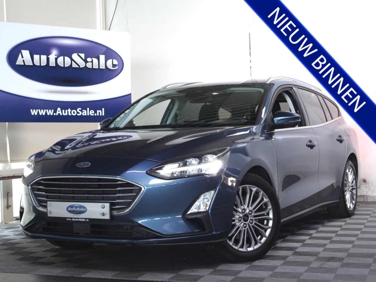 Ford Focus Wagon - 1.5 EcoBoost Active X AUT ACC CARPLAY STUUR.STOELVW '20 - AutoWereld.nl