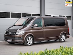 Volkswagen Transporter Caravelle - 2.0 TDI L2H1 DC I Leer I Abt I 5zits I Aut I Trekhaak I PDC I Stoelverwarming I