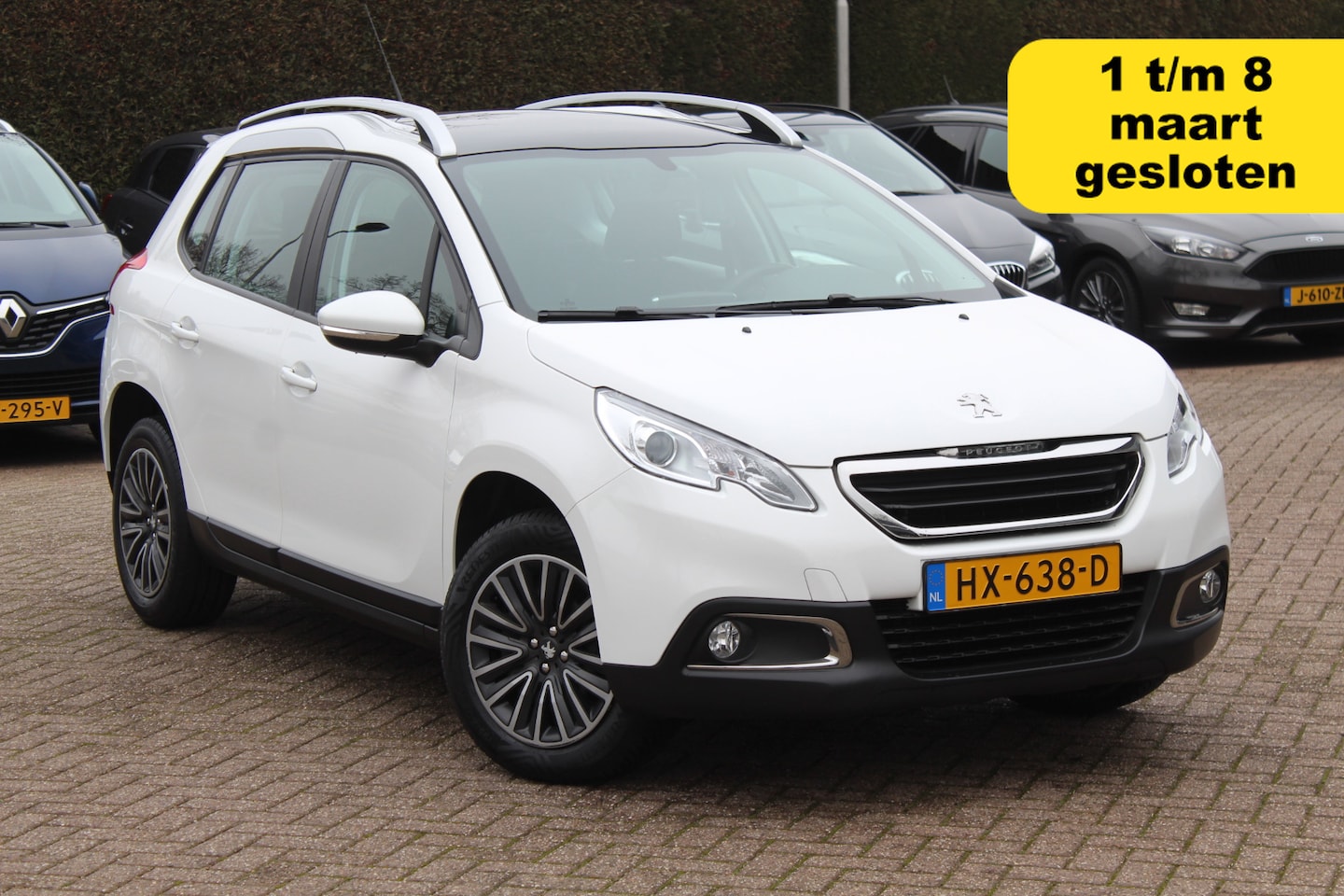 Peugeot 2008 - 1.2 PureTech Active / Trekhaak / Panoramadak / Navigatie / Cruise Control / Bluetooth / Ra - AutoWereld.nl