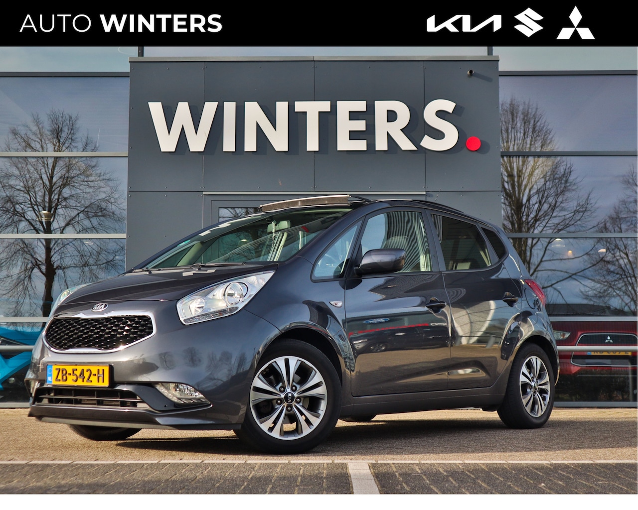 Kia Venga - 1.4 CVVT Pano+ECC-Airco, Navi+BT, Camera - AutoWereld.nl