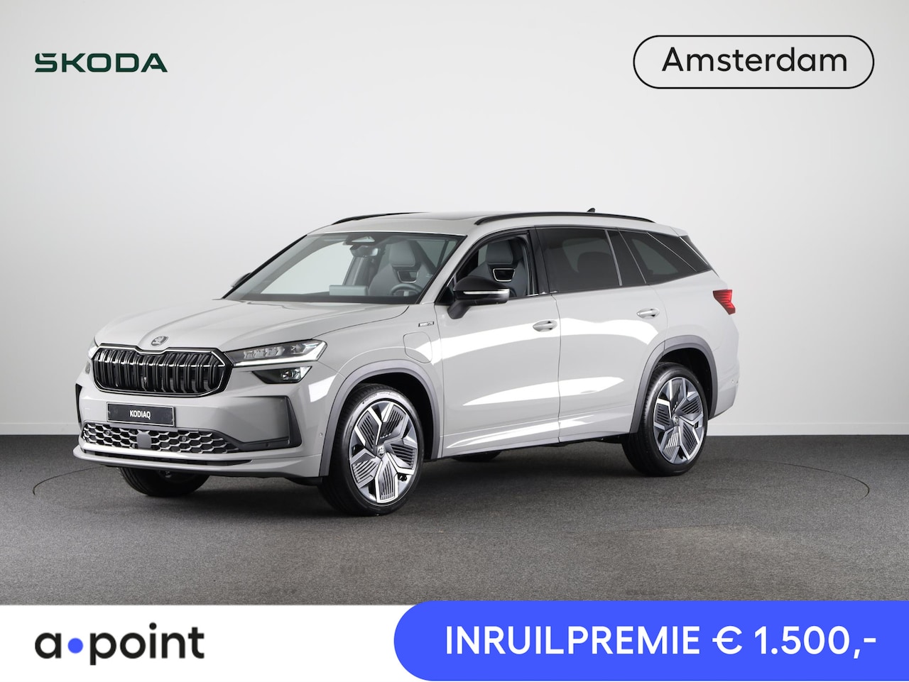 Skoda Kodiaq - 1.5 TSI PHEV 204pk Sportline Business | 360° camera | Light & View | Panoramadak | 20 inch - AutoWereld.nl