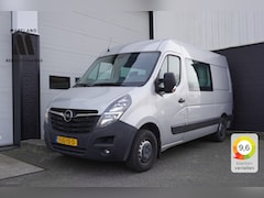 Opel Movano - 2.3 Turbo 150PK L2H2 Dubbele Cabine EURO 6 - Airco - Navi - Cruise - Camera - € 21.950,