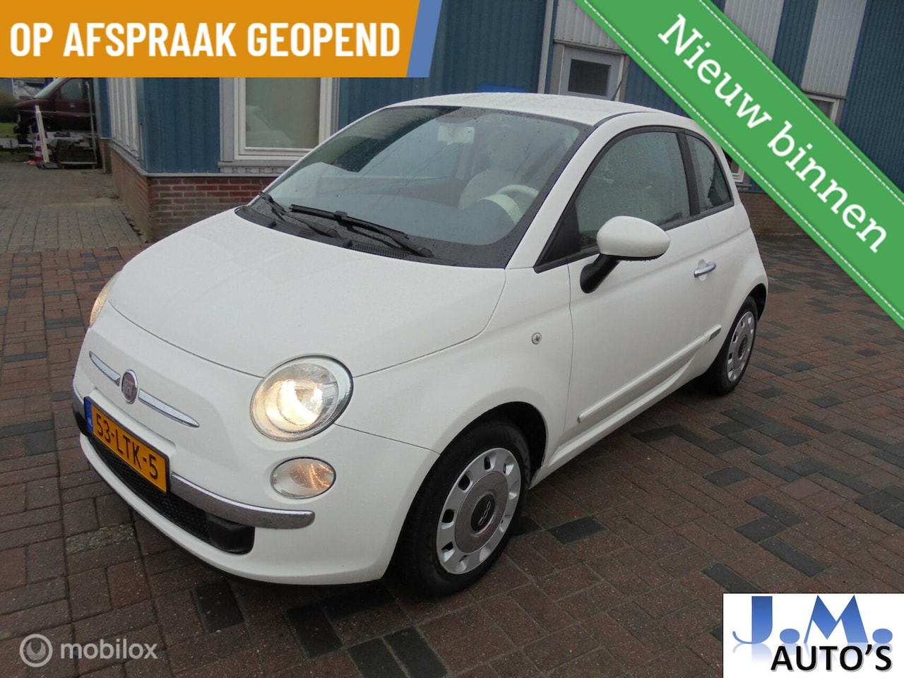 Fiat 500 - 1.2 Pop ZEER NETTE DIS RIEM VERVANGEN BIJ 88000 KM LAGE KM STAND - AutoWereld.nl