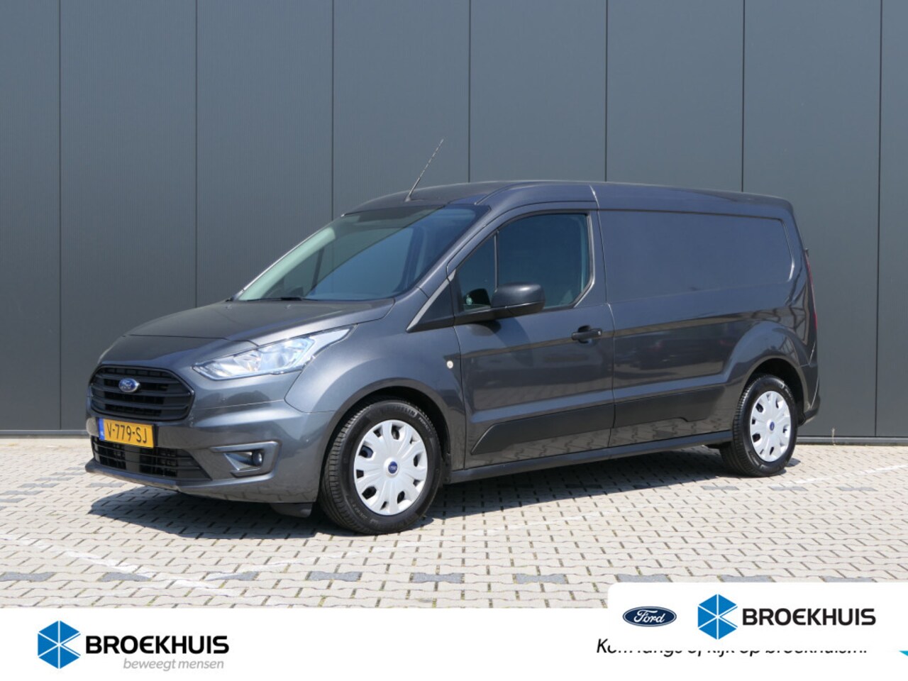 Ford Transit Connect - 1.5 TDCI Automaat L2 Trend HP | 120PK! LENGTE 2! | Trekhaak | Airco | Houten Laadvloer | C - AutoWereld.nl