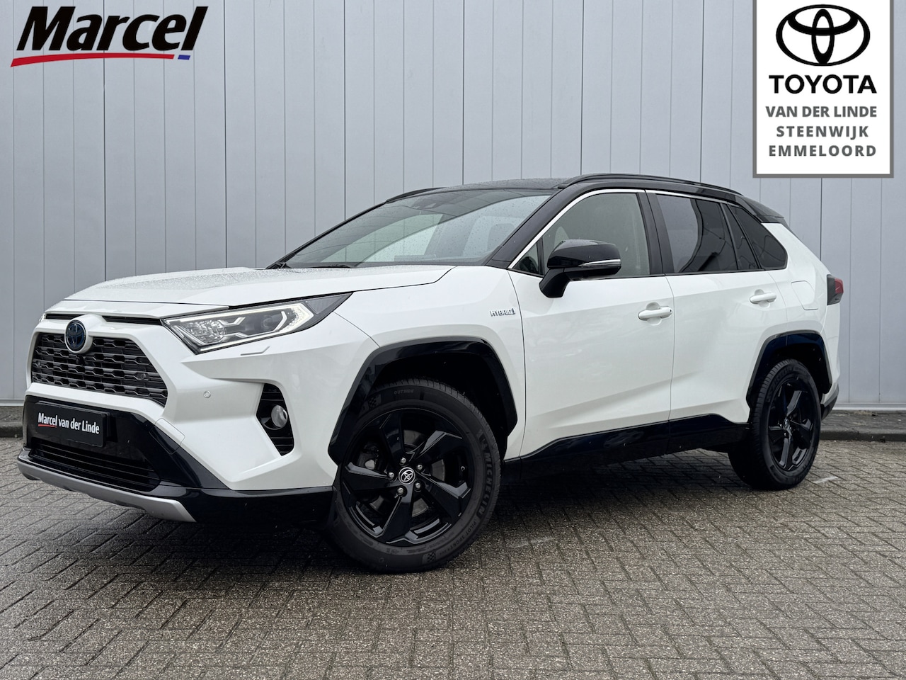 Toyota RAV4 - 2.5 Hybrid AWD Bi-Tone Plus Panorama 360Cam Trekhaak Stoel Stuur Verwarming - AutoWereld.nl