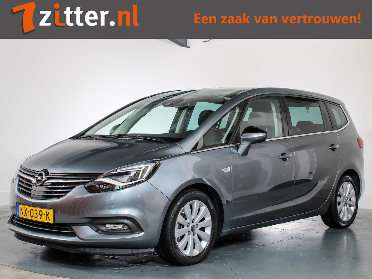 Opel Zafira - 1.6 Turbo Business Executive 7p. Cruise Control, Bluetooth, Stoelverwarming, 1e Eigenaar, - AutoWereld.nl