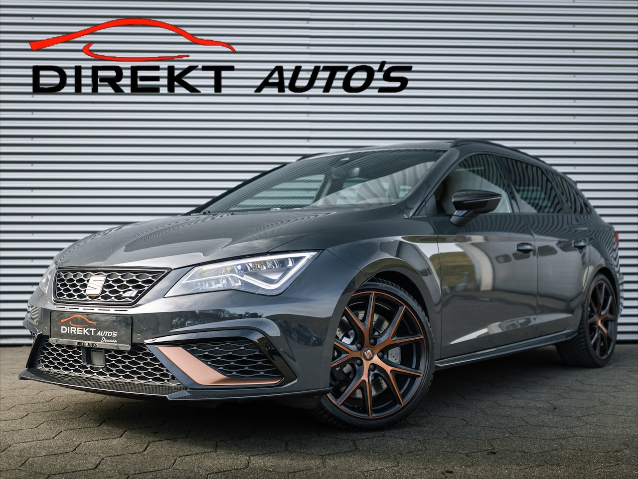 Seat Leon ST - 2.0 TSI 4DRIVE CUPRA R BLACKNESS GREY CARBON - AutoWereld.nl