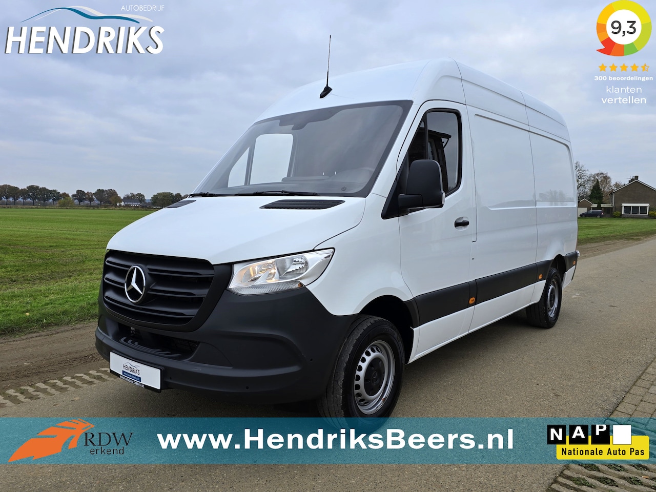 Mercedes-Benz Sprinter - 315 CDI L2 H2 RWD - AUTOMAAT - Euro 6 - 150 Pk - MBUX - ParkeerCamera - AutoWereld.nl