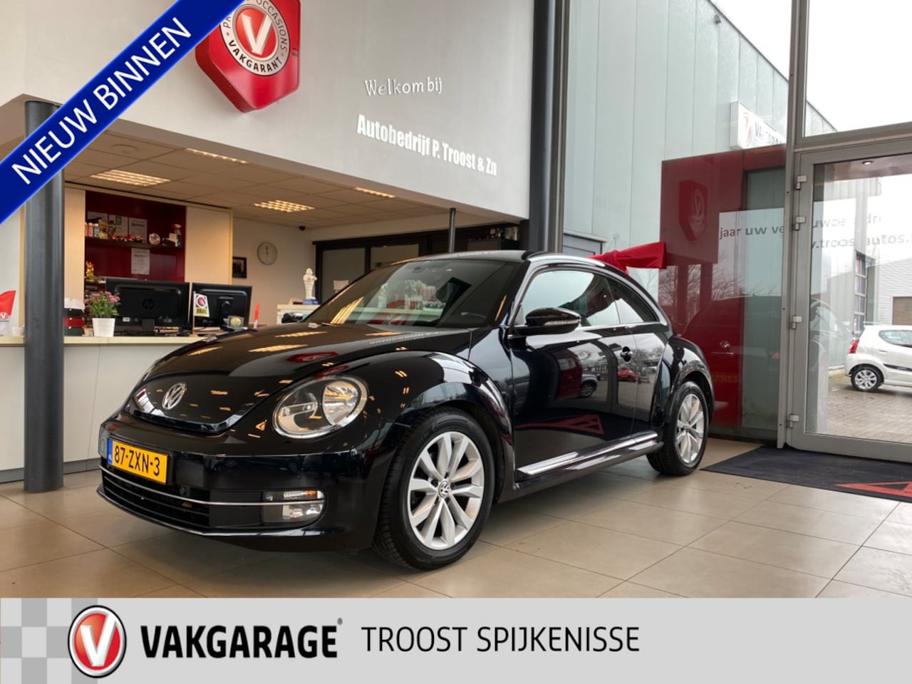 Volkswagen Beetle - 1.2 TSI Design 1.2 TSI Design,Navigatie,Parkeerhulp,SensorenV&A,Climate&Cruisecontrol,Spraakbediening,17 - AutoWereld.nl