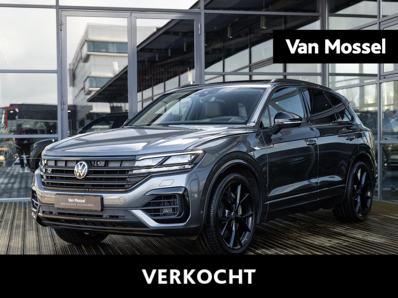 Volkswagen Touareg - 3.0 TSi 4MOTION R |  PANORAMADAK | HEAD UP DISPLAY | BLACK STYLE | MATRIX | DYNAUDIO | TRE - AutoWereld.nl