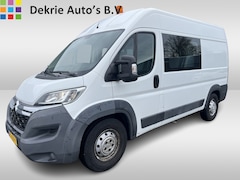 Citroën Jumper - 35 2.2 HDI 131PK L2H2 Dub.Cab. 7Pers / Schuifdeur rechts / Airco / Camera / Trekhaak / Apk