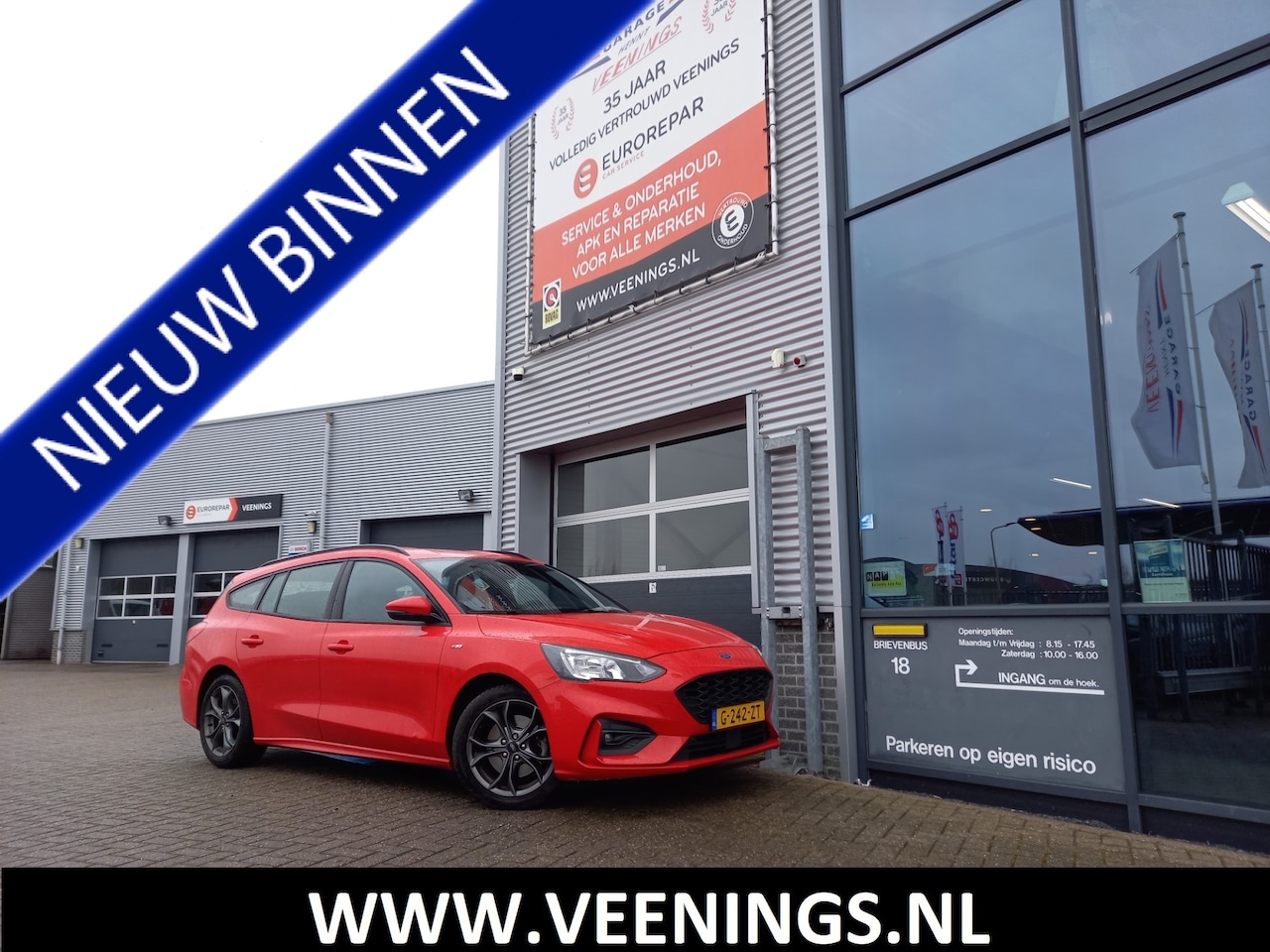 Ford Focus Wagon - 1.5 181PK EcoBoost ST Line Business - NL AUTO - 1 EIGENAAR - - AutoWereld.nl