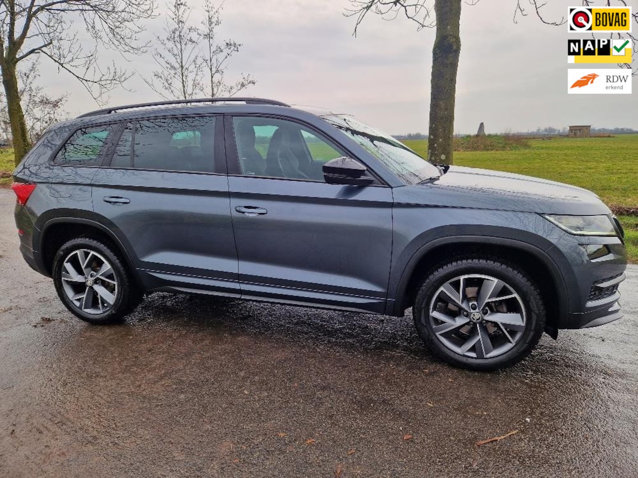 Skoda Kodiaq - 1.5 TSI Sportline Business 1.5 TSI Sportline Business, pano, camera, 1e eig. - AutoWereld.nl