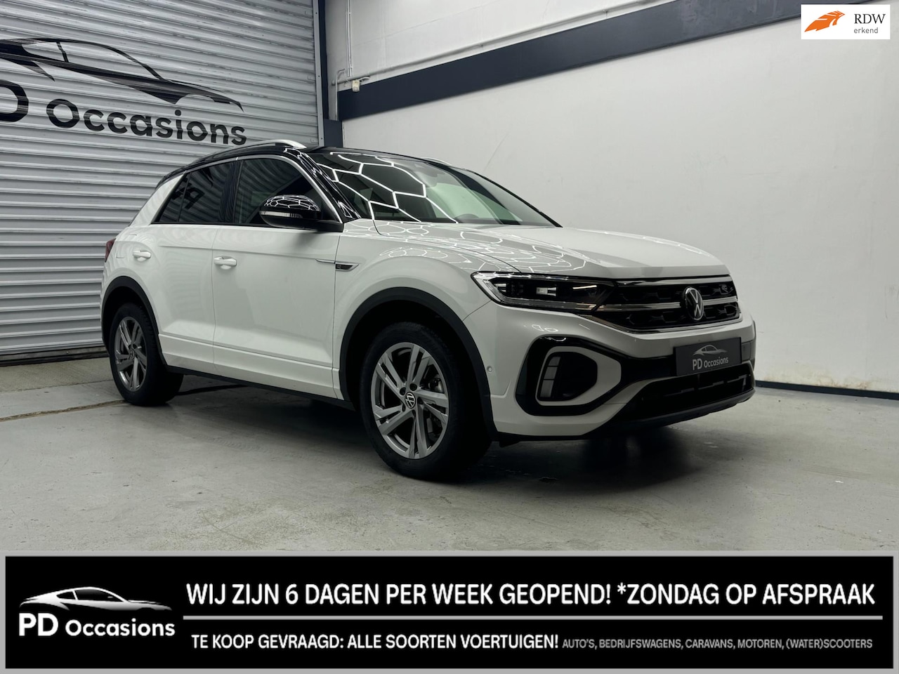 Volkswagen T-Roc - 1.0 TSI R-Line - Camera - ACC - Navi - IQ Light - Carplay - AutoWereld.nl