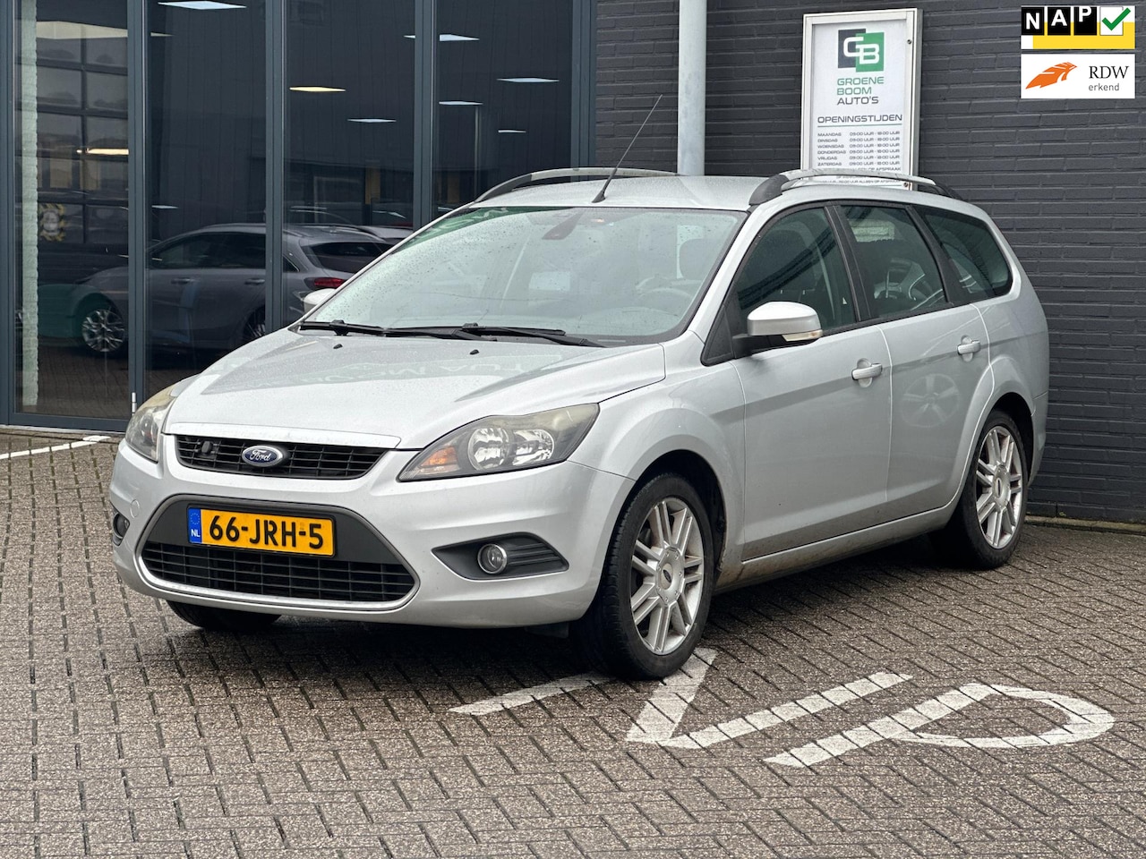 Ford Focus Wagon - 1.8 Titanium Flexi Fuel/NAVI/TREKHAAK/AIRCO/WINTERSET!! - AutoWereld.nl