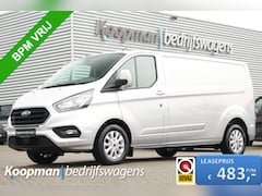 Ford Transit Custom - 300 2.0TDCI 130pk L2H1 Limited | Automaat | Trekhaak | Camera | Carplay/Android | Lease 48