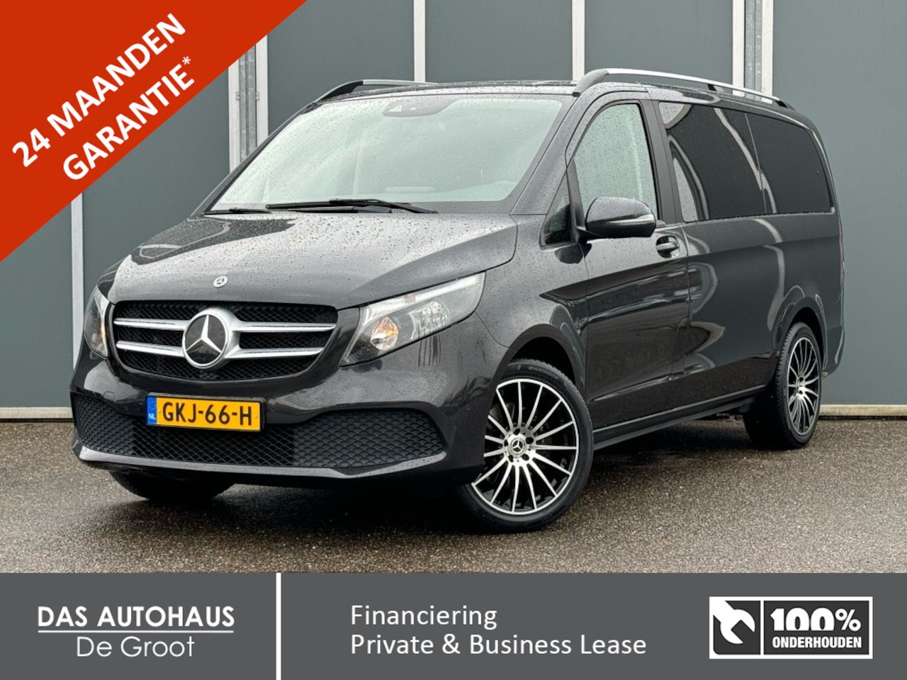 Mercedes-Benz V-klasse - V 250 d Edition 4MATIC Lang 6/8p. | Incl. BTW/BPM | Standkachel - AutoWereld.nl