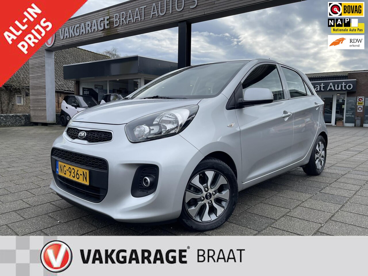 Kia Picanto - 1.0 l AIRCO l NAVI l ELEK. PAKKET l RIJKLAAR! - AutoWereld.nl