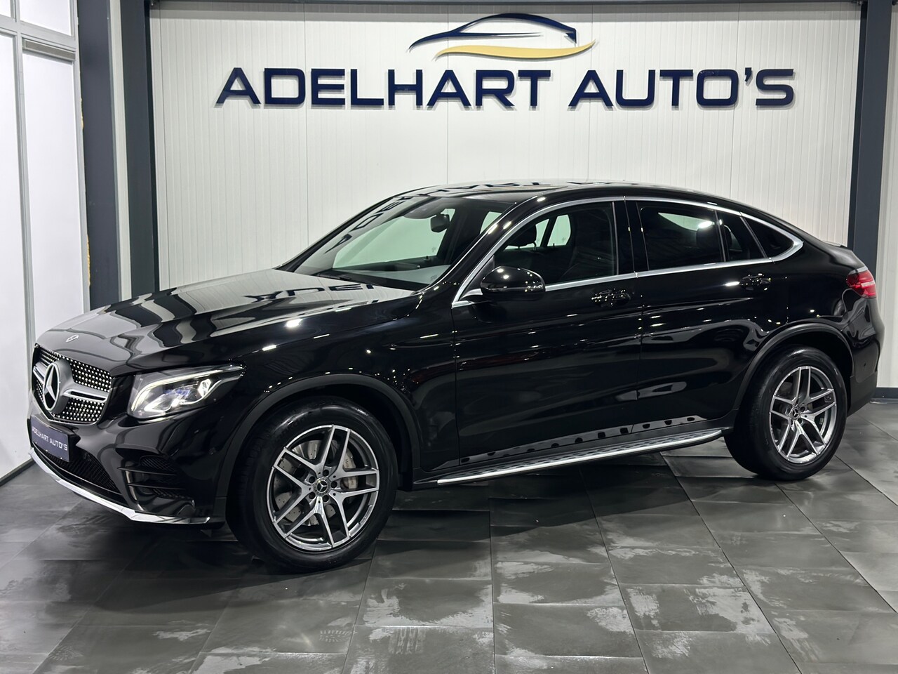 Mercedes-Benz GLC-klasse Coupé - 250 4MATIC Sport Edition Premium Plus Amg Line / Full map navigatie / Camera / Cruise cont - AutoWereld.nl