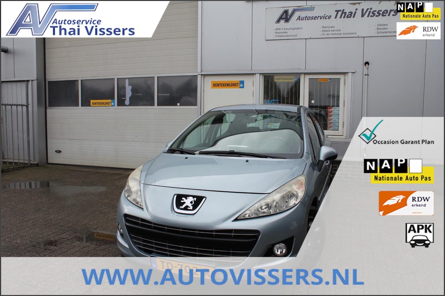 Peugeot 207 - 1.4 Acces Lite 5Deurs Airco Elektr pak Apk 13-2-26 - AutoWereld.nl