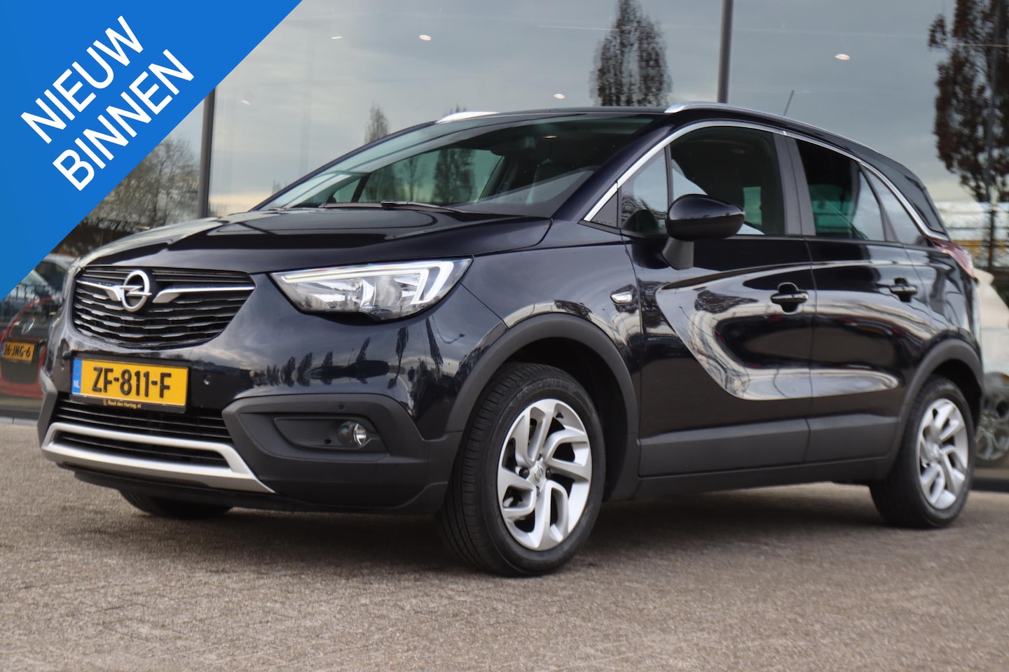 Opel Crossland X - 1.2 TURBO INNOVATION AUT. | TREKHAAK | CAMERA | NAVI | KEY-LESS | CARPLAY | SIDE-ASSIST | - AutoWereld.nl