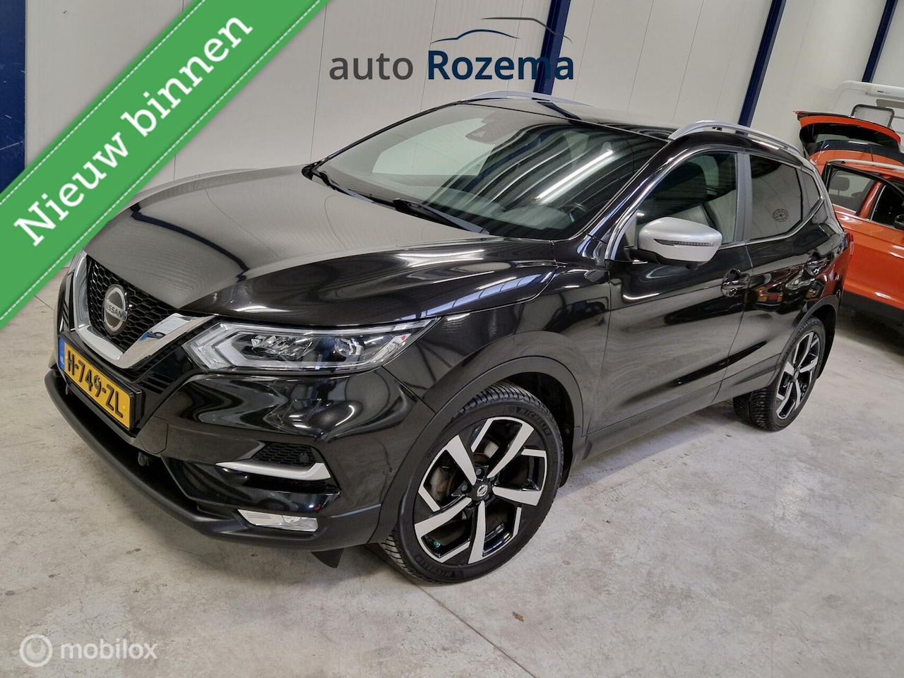 Nissan Qashqai - 1.3 DIG-T Tekna 159 pk Dak Haak 19 inch+w-band Voll - AutoWereld.nl