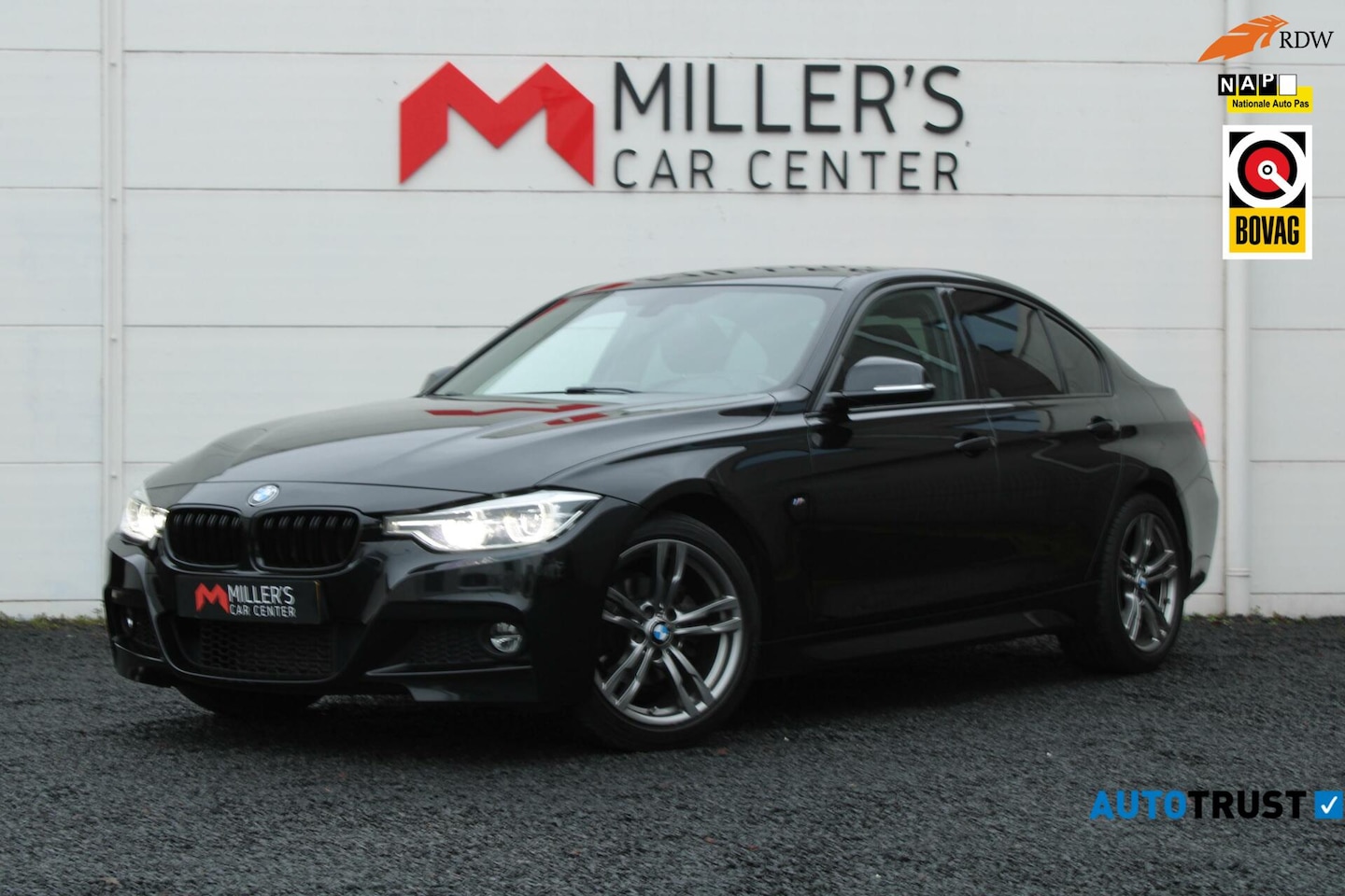 BMW 3-serie - 318i M-SPORT High Executive LED GROTE NAVI PDC - AutoWereld.nl