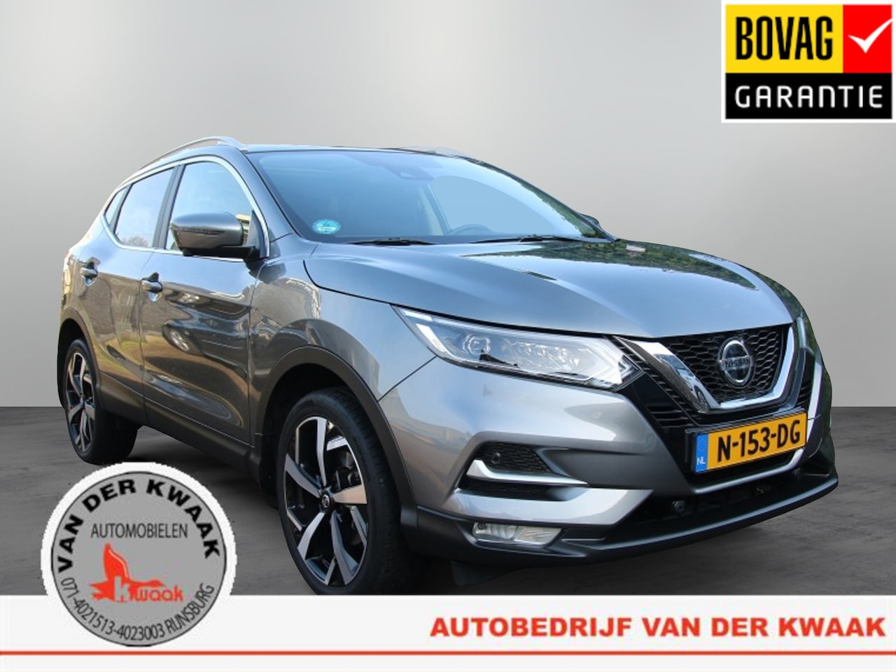 Nissan Qashqai - 1.3 DIG-T Premium Ed | Apple carplay | Leer | ACC | Pano | 360 C - AutoWereld.nl