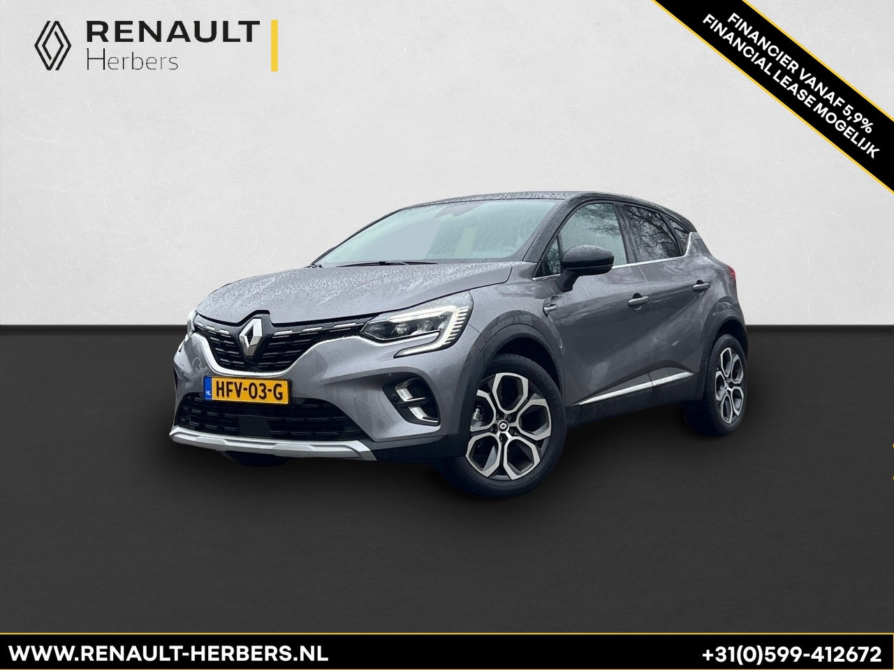 Renault Captur - 1.3 Mild Hybrid 140 techno EDC / AUTOMAAT / CAMERA / ADAPTIVE CRUISE - AutoWereld.nl