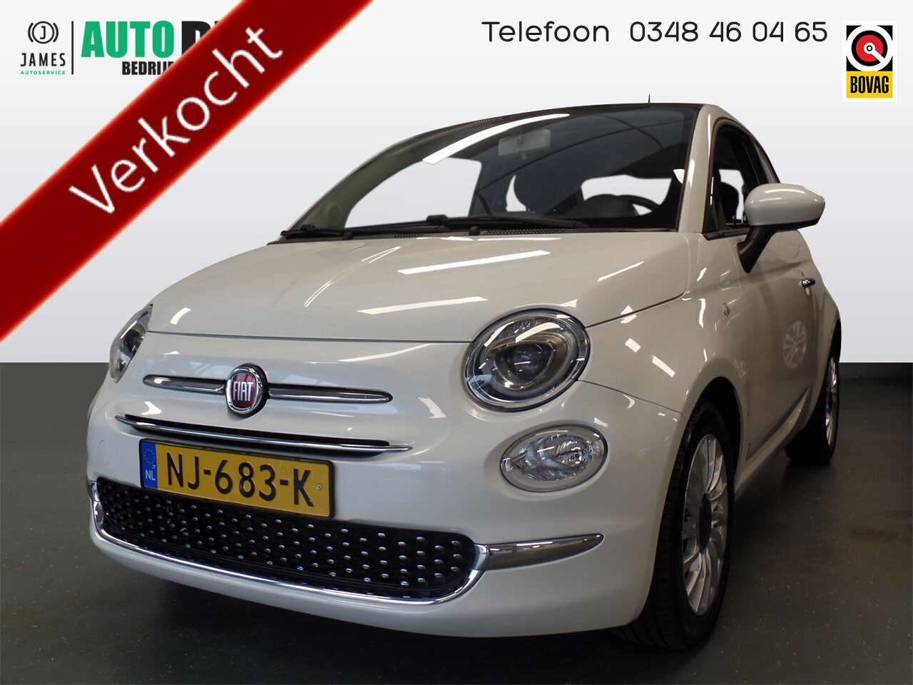 Fiat 500 - 0.9 TwinAir Turbo Lounge Airco, Elek ramen, Cruise controle, Pdc,  Panodak, lm velgen 15", - AutoWereld.nl