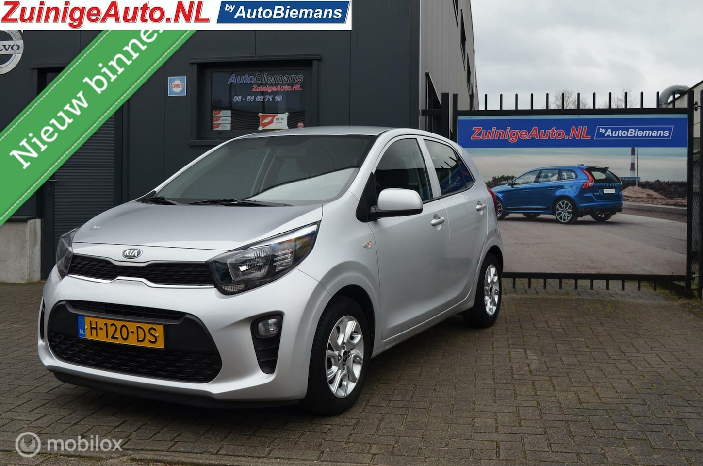 Kia Picanto - 1.0 DynamicLine Navi Apple Carplay Camera 2020 - AutoWereld.nl