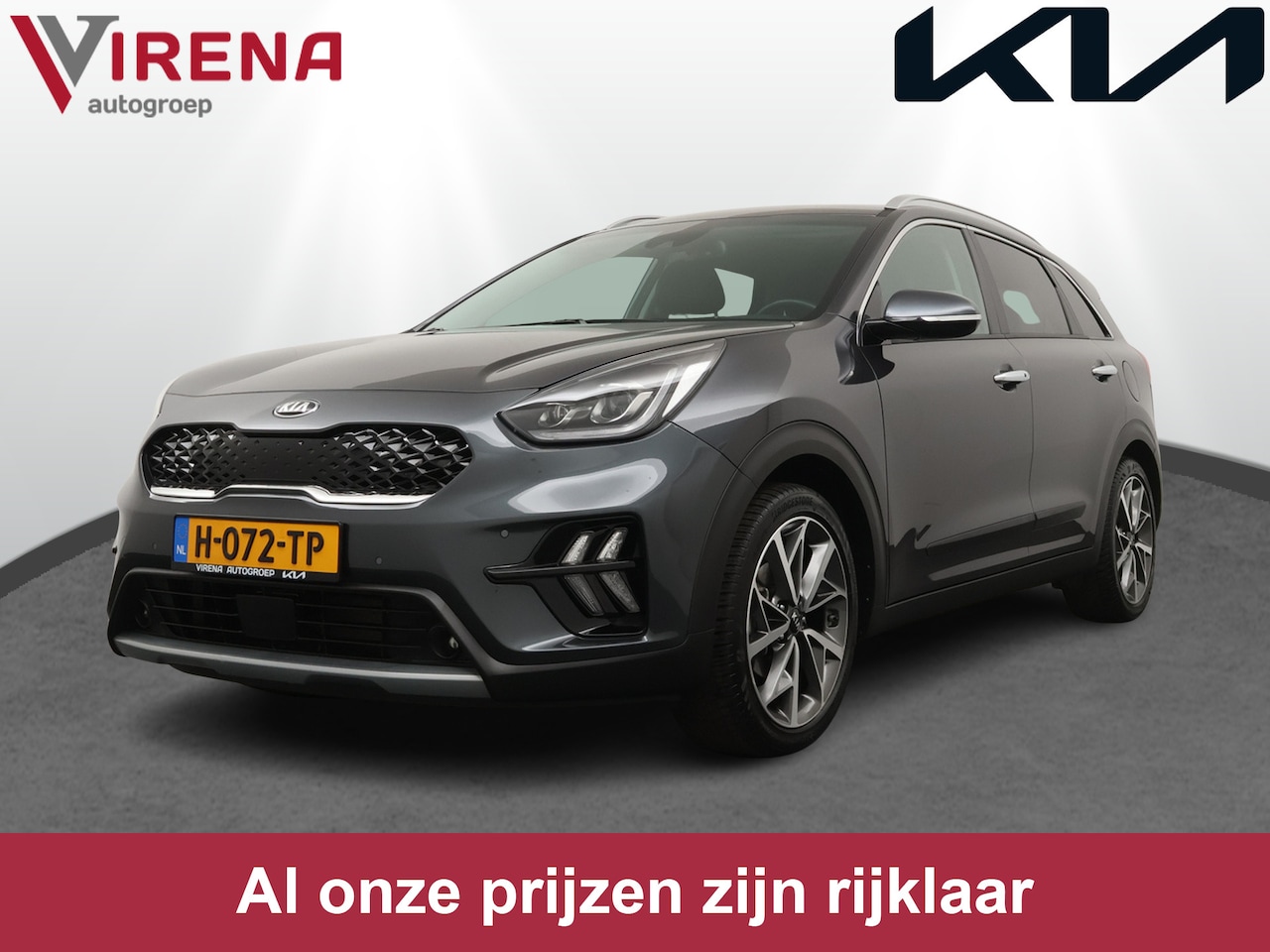 Kia Niro - 1.6 GDi Hybrid ExecutiveLine - Stoelventilatie - Navigatie - Stoel/Stuur verwarming - Schu - AutoWereld.nl