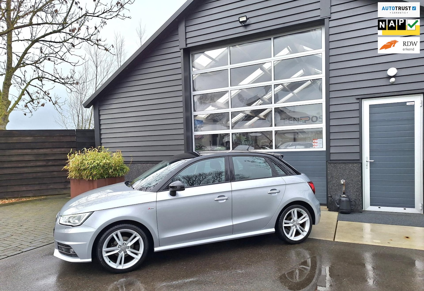 Audi A1 Sportback - 1.0 TFSI Sport Pro Line S. Two-Colour, Full-Map Navigatie, Climate-Control, Regensensor, P - AutoWereld.nl