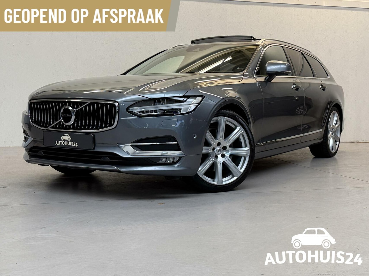 Volvo V90 - T5 Inscription FULL-OPTION LED TREKHAAK DAK MASSAGE - AutoWereld.nl