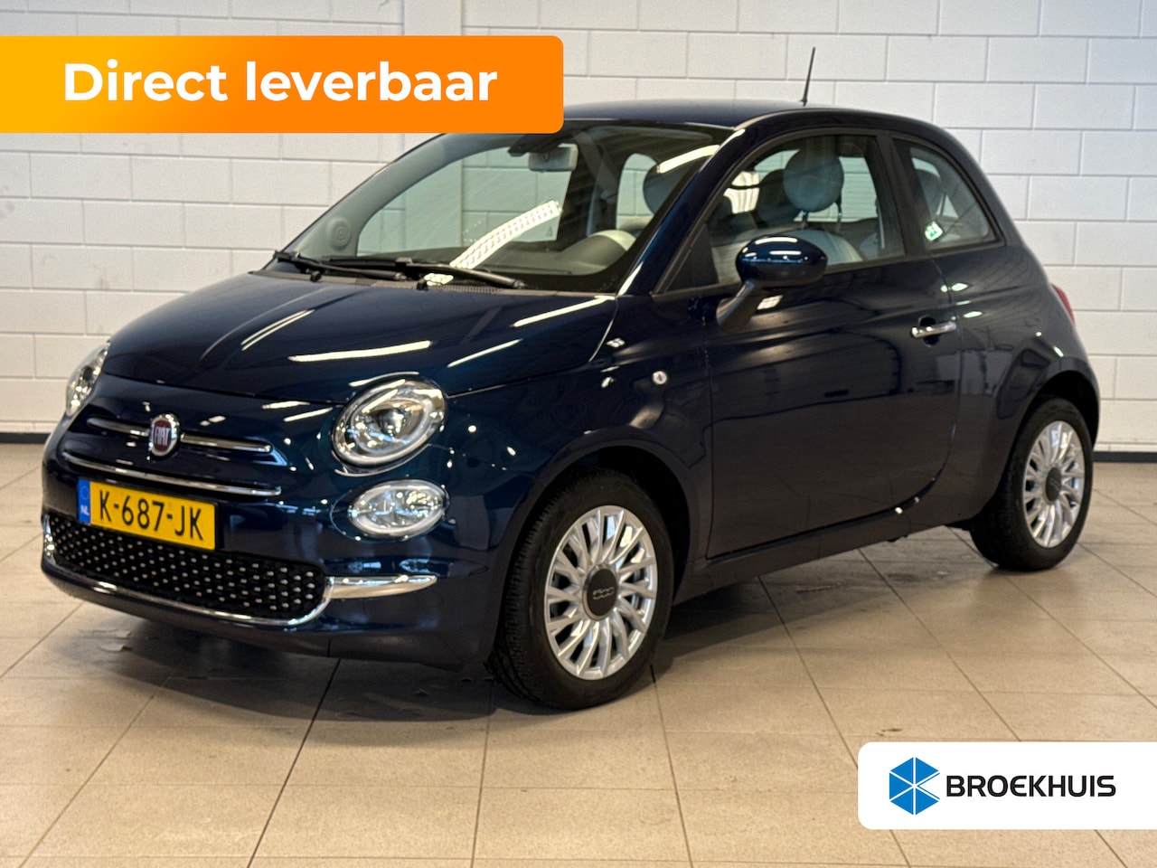 Fiat 500 - 1.0 Hybrid Lounge | Apple Carplay/Android Auto|telefoonintegratie premium | DAB ontvanger - AutoWereld.nl