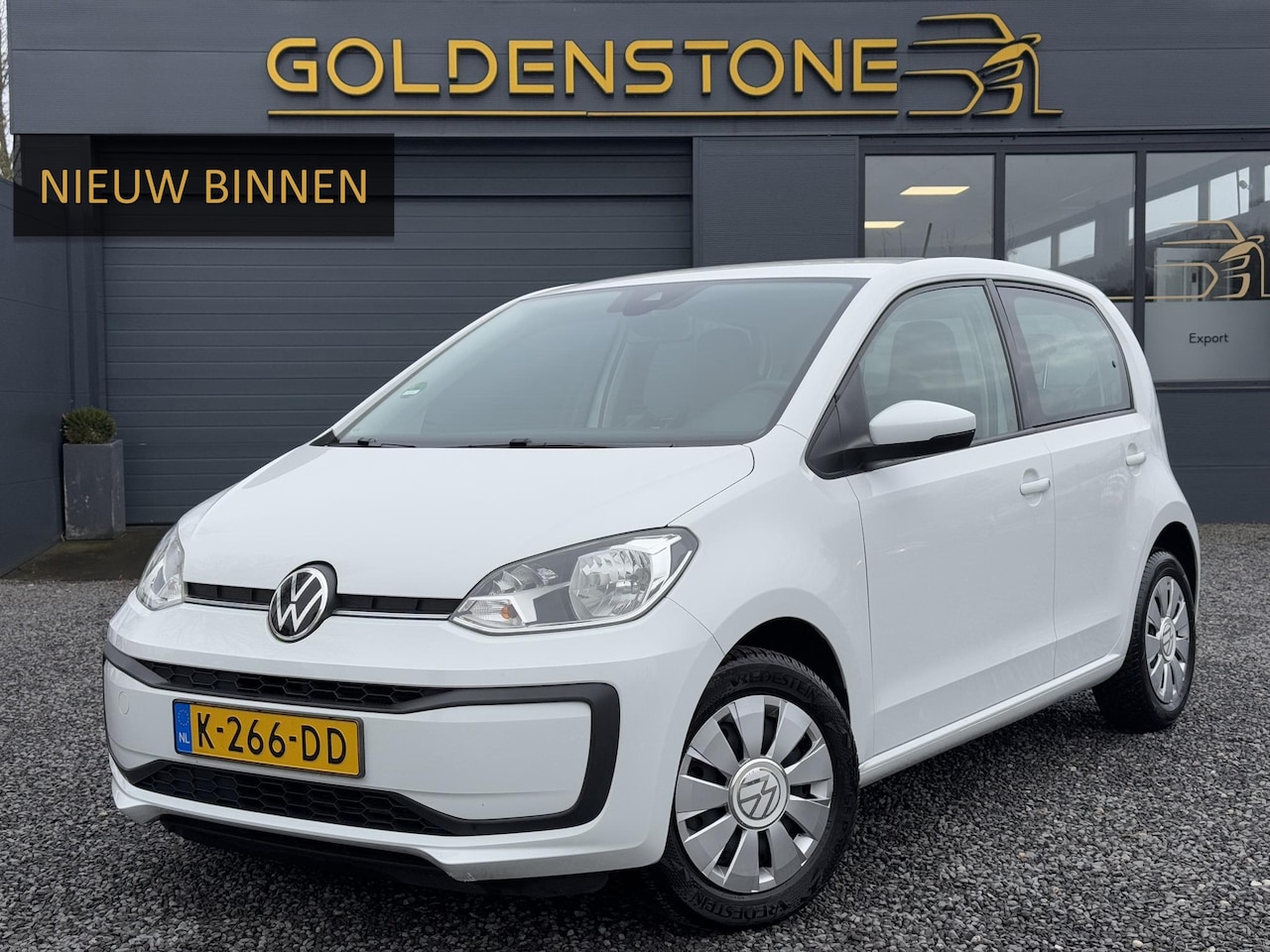 Volkswagen Up! - 1.0 BMT move up! 1e Eigenaar,Airco,5 Deuren,Bluetooth,Zeer Zuinig,Weinig KM,N.A.P,APK tot - AutoWereld.nl