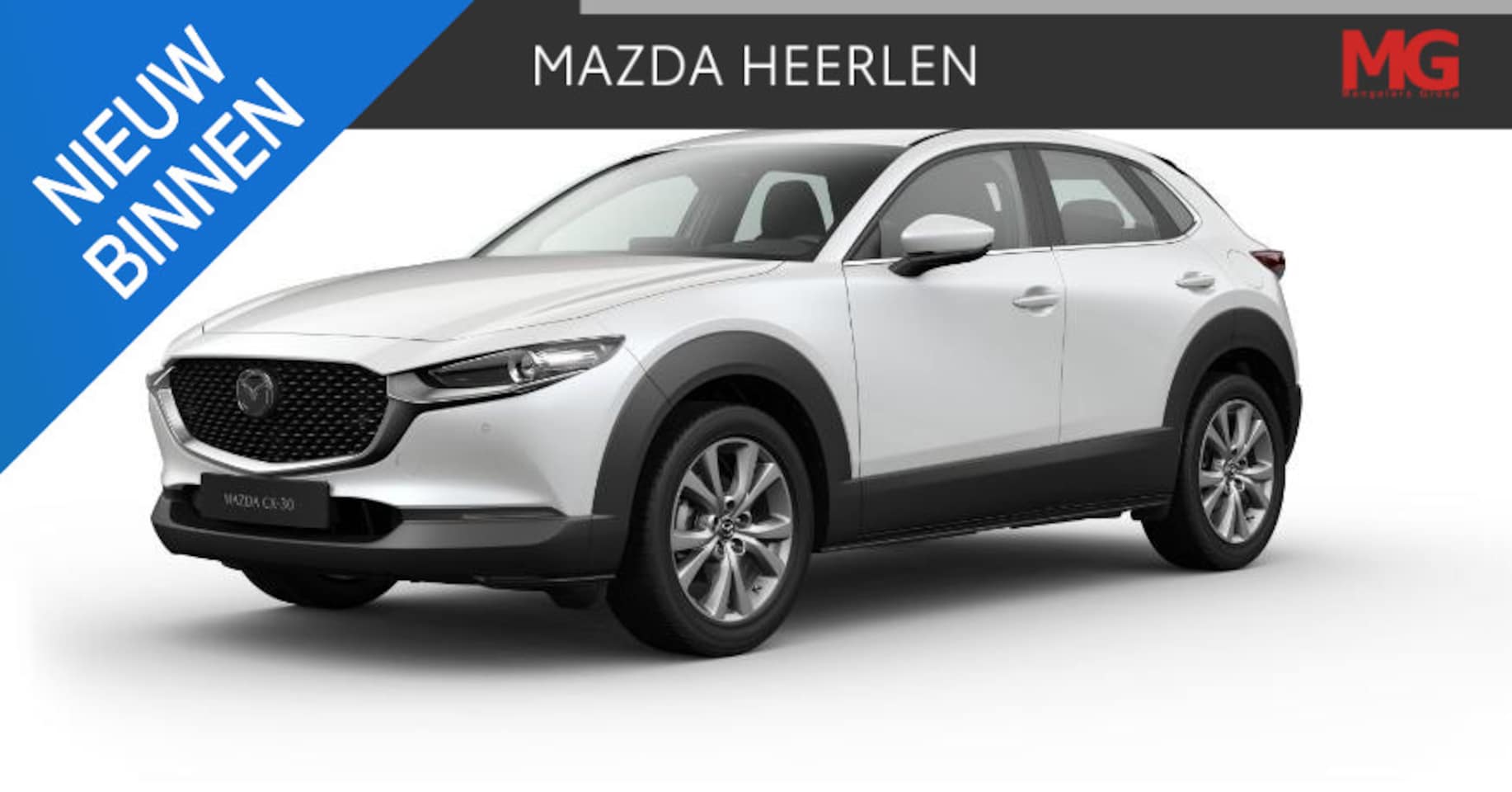 Mazda CX-30 - 2.5 e-SkyActiv-G M Hybrid Exclusive-line Mengelers actieprijs: € 39.890,00* - AutoWereld.nl