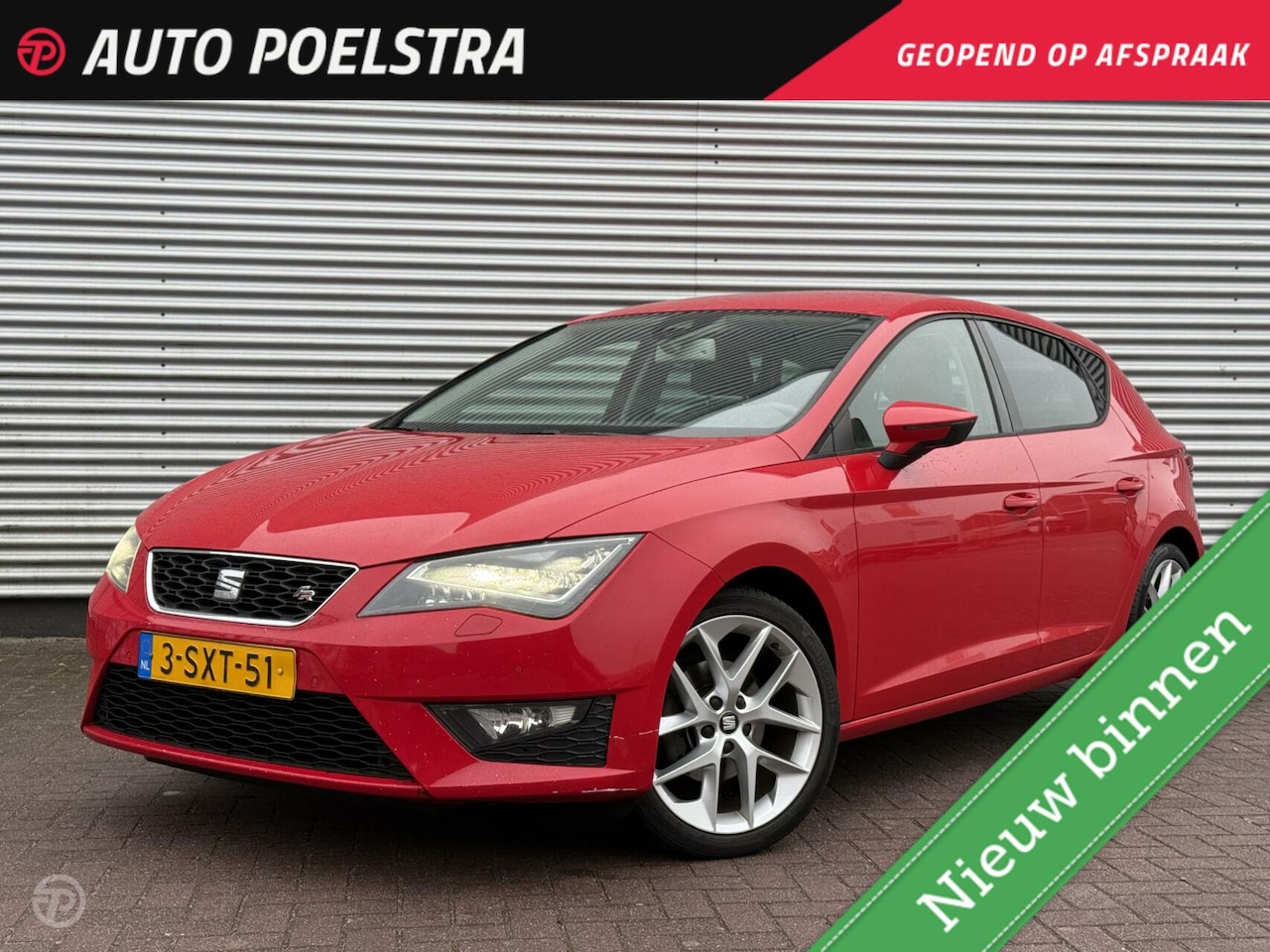 Seat Leon - 1.4 TSI FR LED Navigatie Cruise Control 18" Clima | Dealer onderhouden | 1e eigenaar - AutoWereld.nl