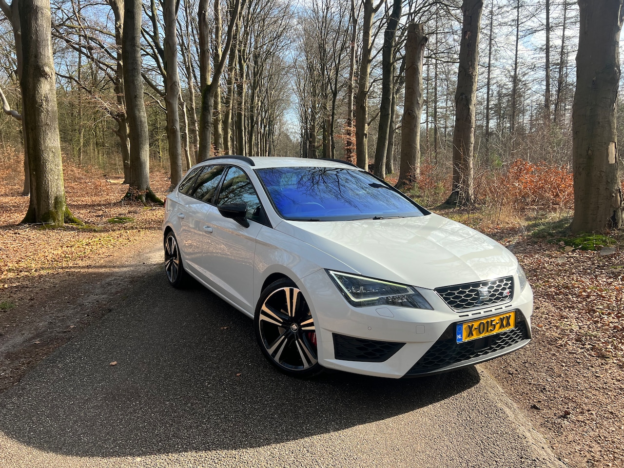 Seat Leon ST - 2.0 TSI Cupra 290 Connect 6-Traps DSG | CarPlay/Android Auto | Stoelverwarming | Half leer - AutoWereld.nl